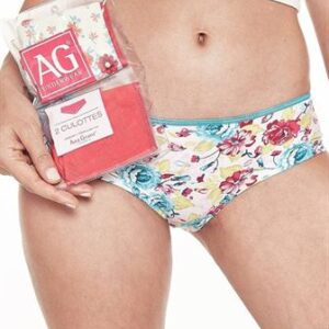 Pack X 2 - Culottes de algodón con lycra Ana Grant estampados y lisos SURTIDOS